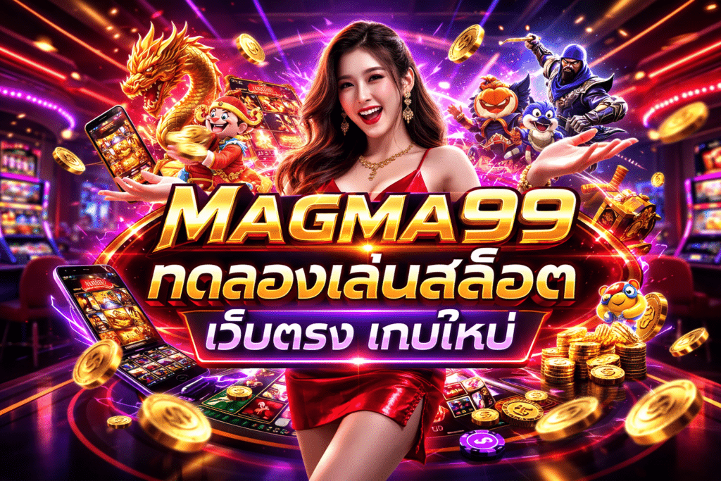 MAGMA99 ทดลองเล่นสล็อต เว็บตรง เกมใหม่