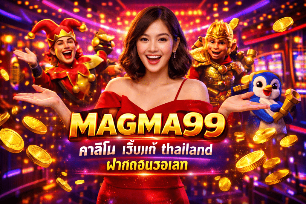 MAGMA99 คาสิโน เว็บแท้ thailand ฝากถอนวอเลท